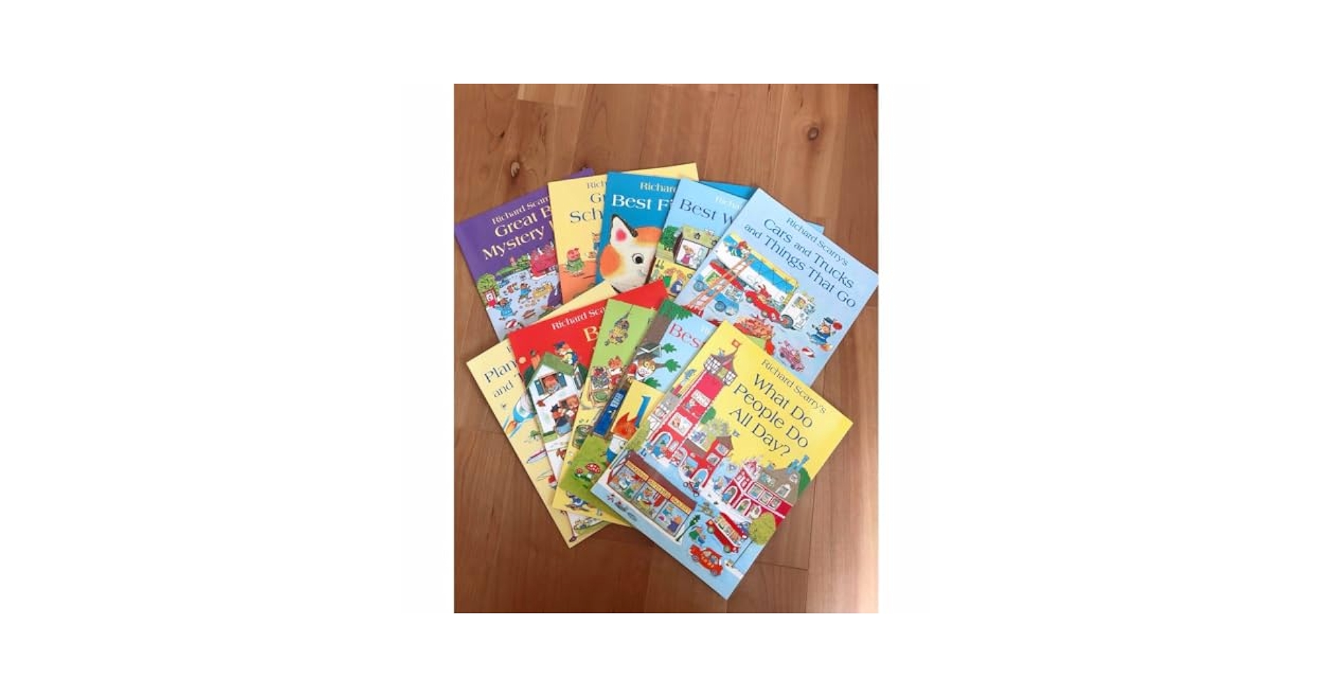 Richard Scarryリチャード・スキャリー 10冊 Amazon.co.jp: Richard Scarry リチャードスキャリー 英語絵本